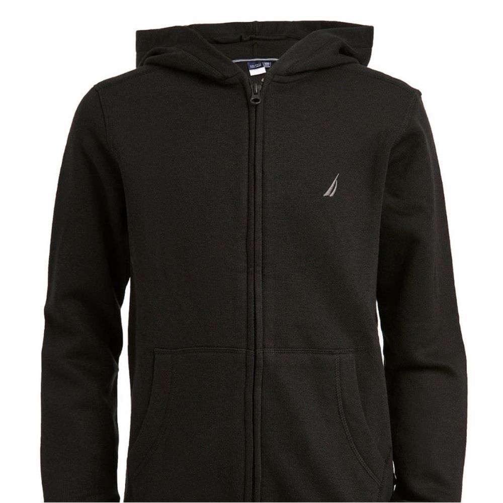 NAUTICA Big Boys Wilson Full-Zip Fleece Hoodie Fleece pullover - Picture 4 of 5